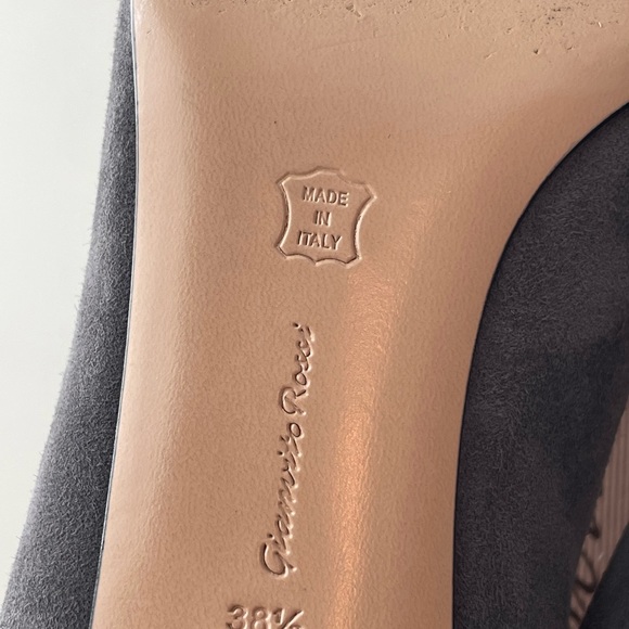 Gianvito Rosi Pointed Roe Pump Size 38.5 - Picture 12 of 17